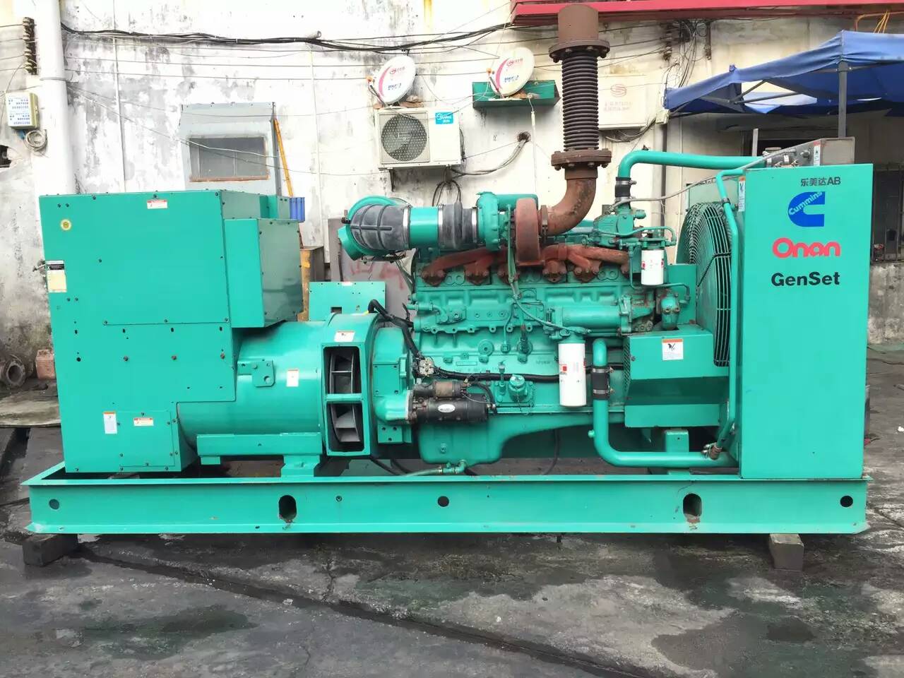 新城租赁发电机-柴油发电机不正常冒烟的原因